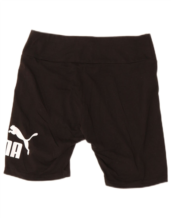 Γυναικείο γραφικό αθλητικό σορτς PUMA UK 12 μεσαίο μαύρο