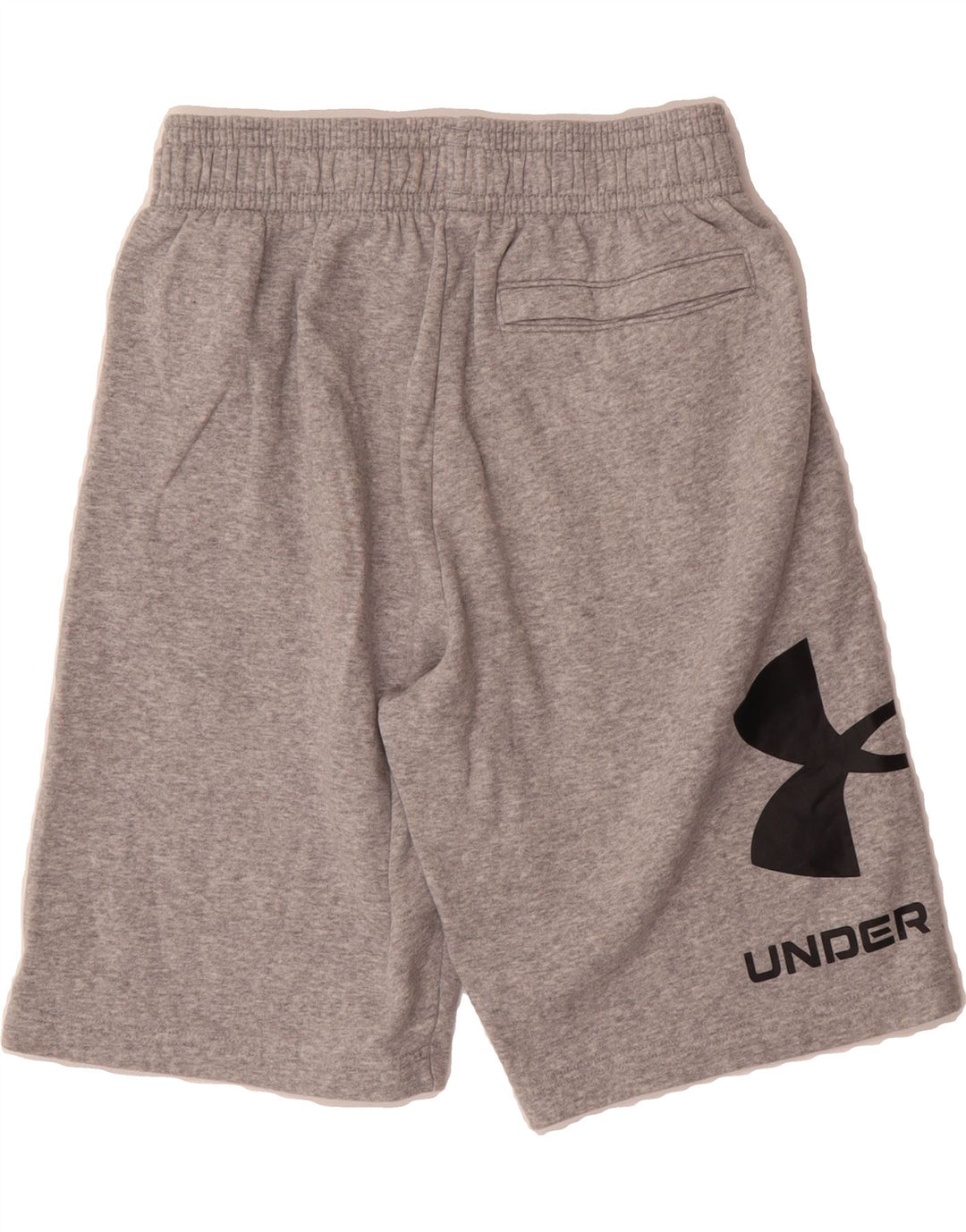 UNDER ARMOUR Mens Graphic Sport Shorts Medium Grey Cotton Vintage Under Armour and Second-Hand Under Armour from Messina Hembry 