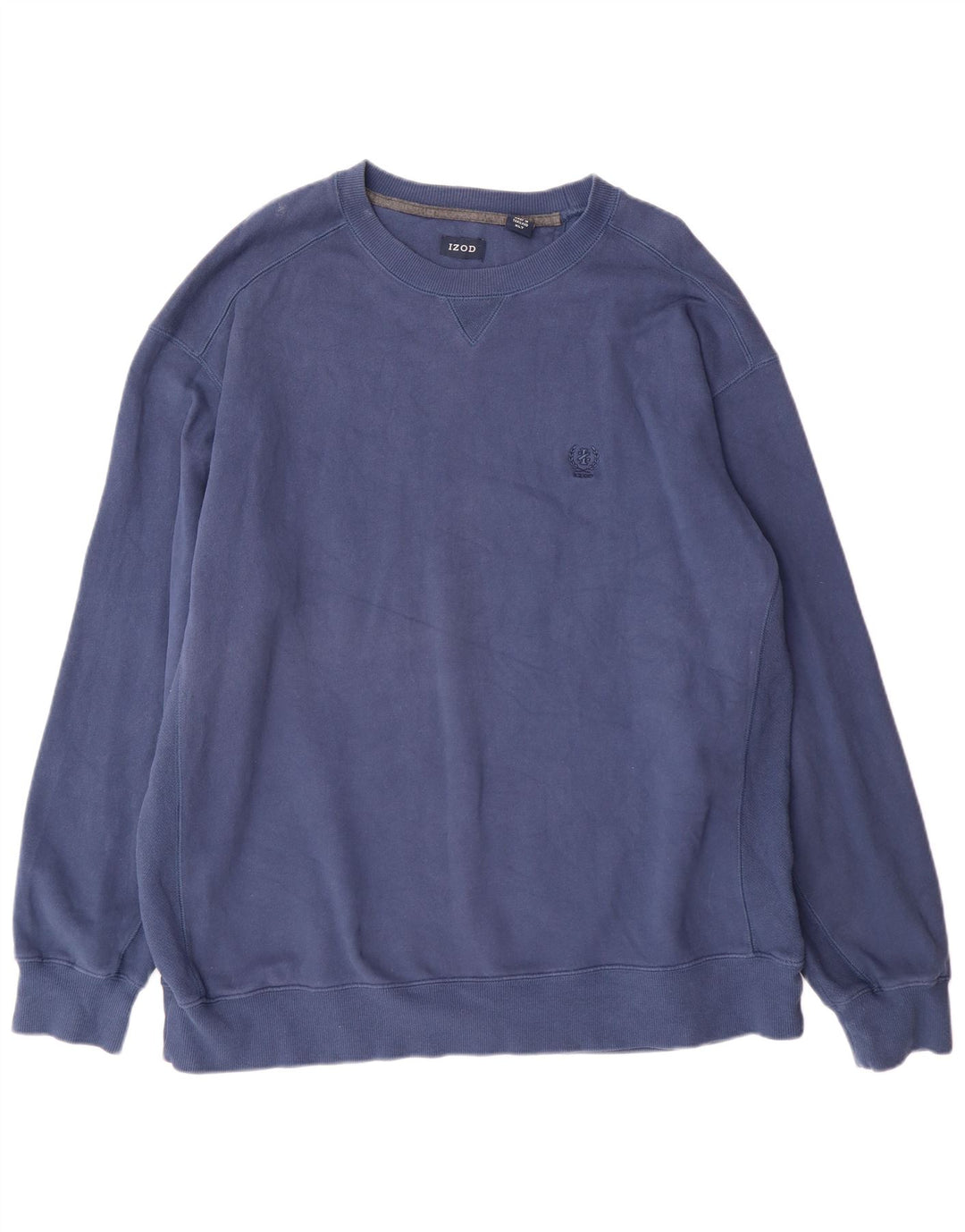 Ανδρικό ψηλό φούτερ Izod Jumper XL Navy Blue Cotton