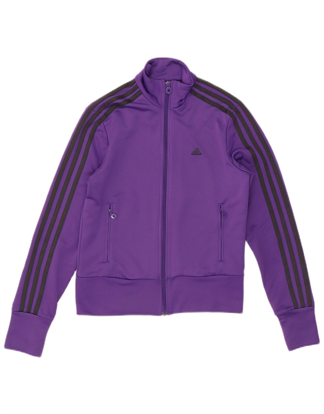 Γυναικεία αθλητική φόρμα ADIDAS Top Jacket UK 12 Medium Purple Polyester
