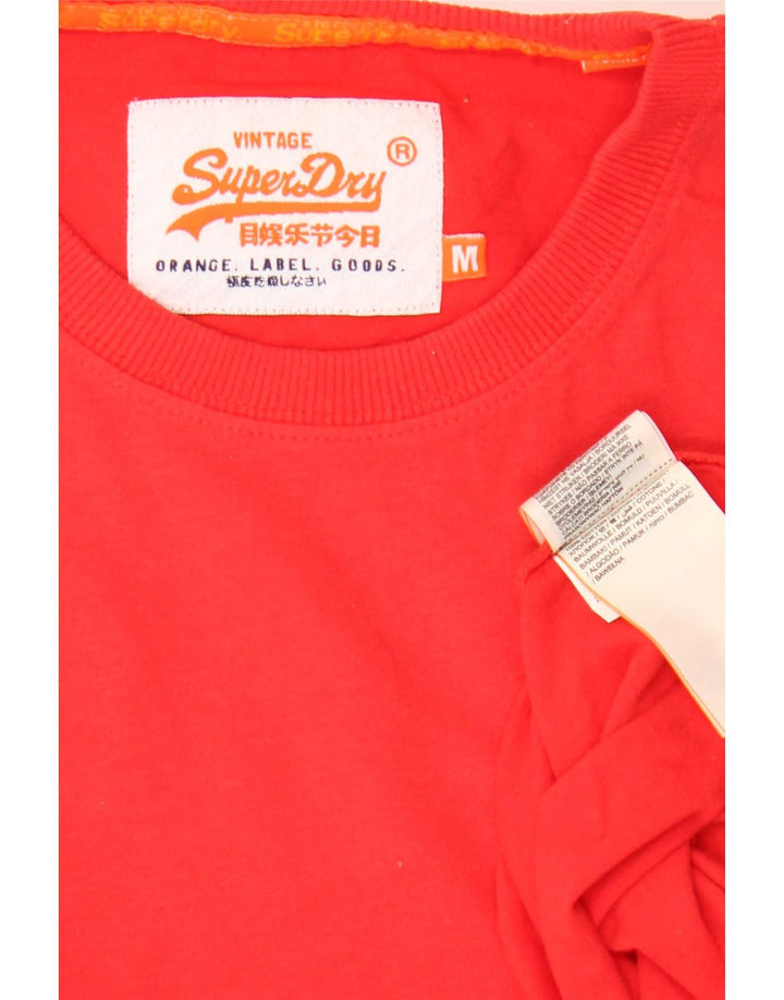 Ανδρικό T-Shirt Superdry Top Μεσαίο κόκκινο βαμβακερό