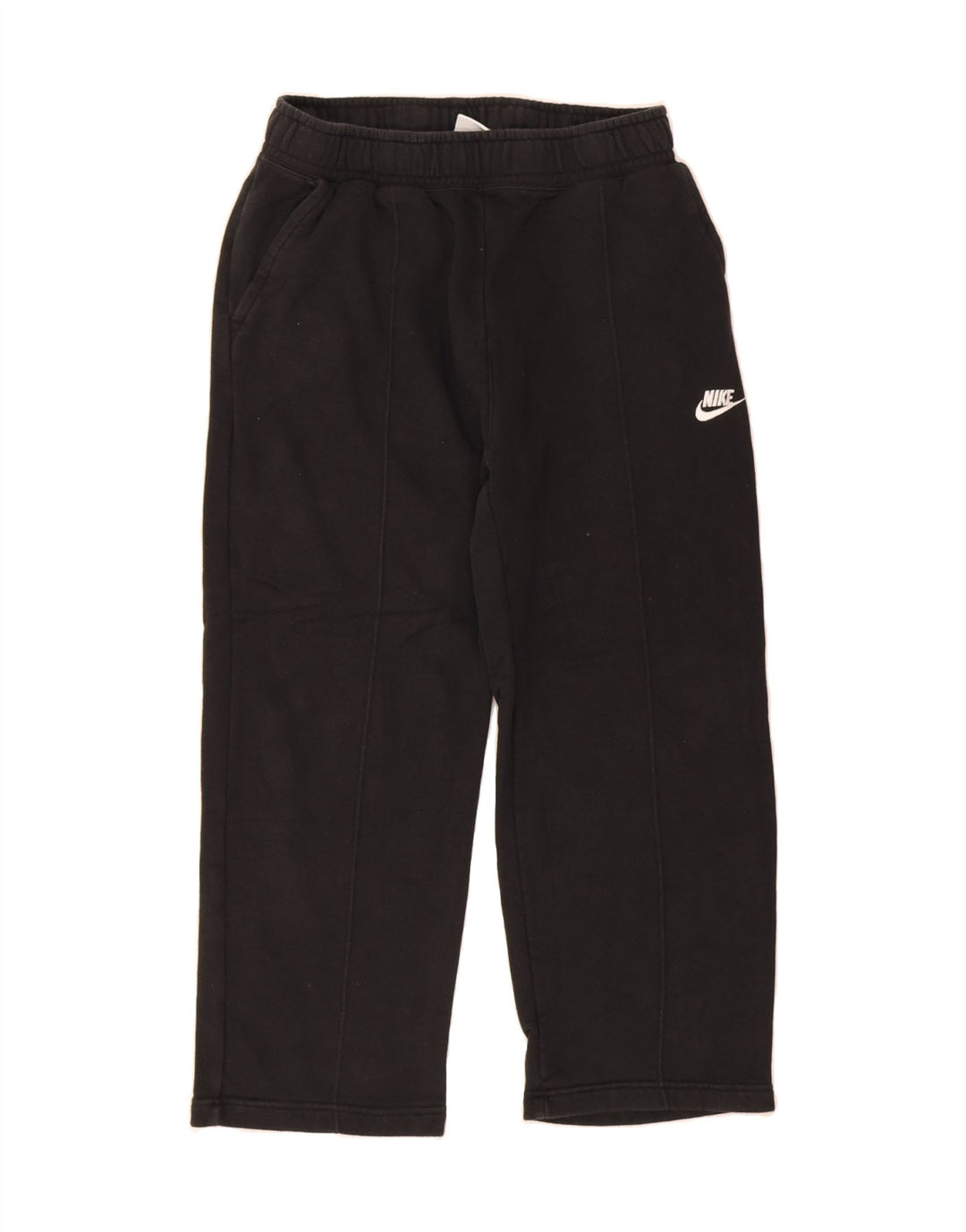 NIKE Mens Tracksuit Trousers Small  Black Cotton Vintage Nike and Second-Hand Nike from Messina Hembry 
