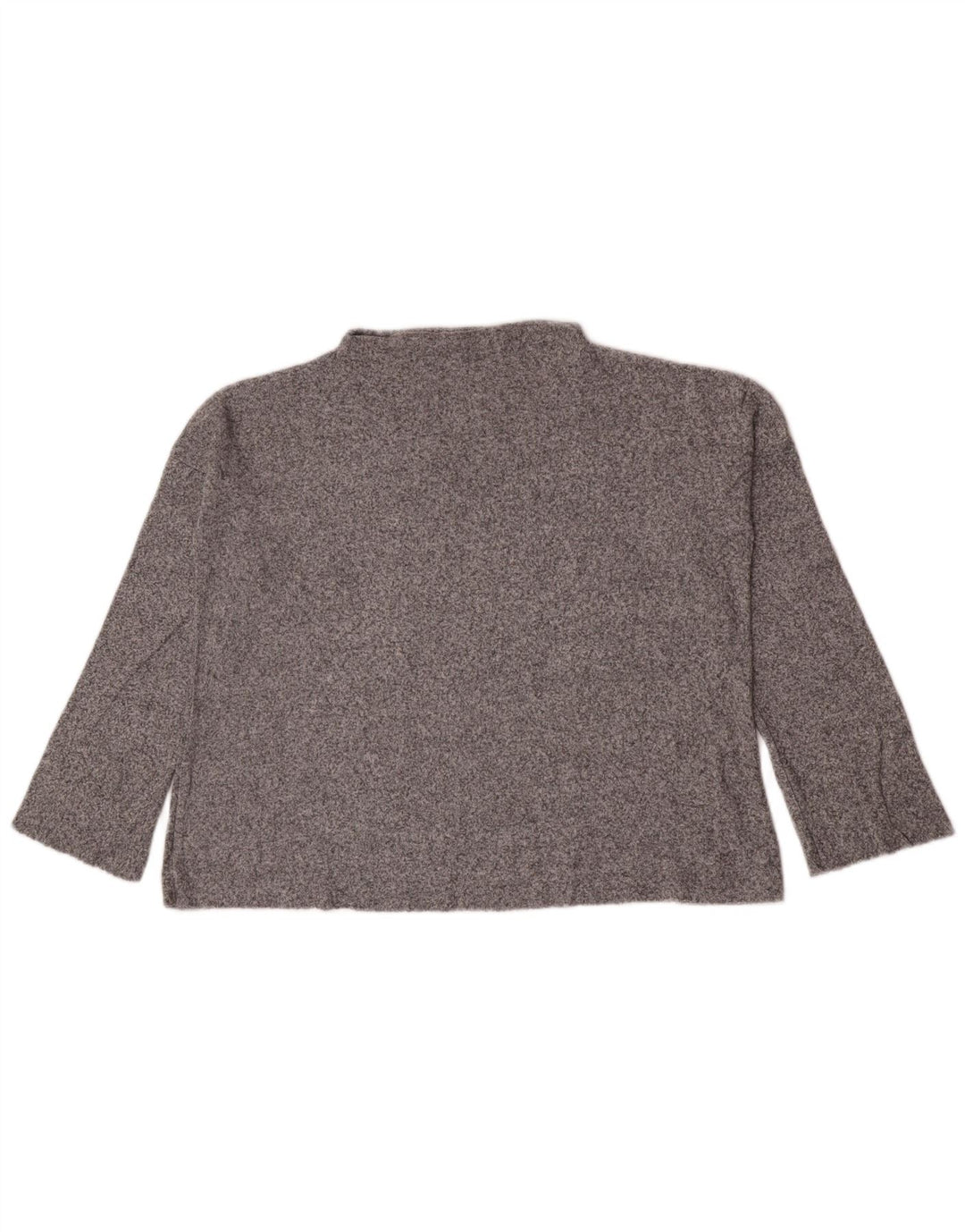 Zara Γυναικείο τοπ μακρυμάνικο UK 10 Small Grey Flecked