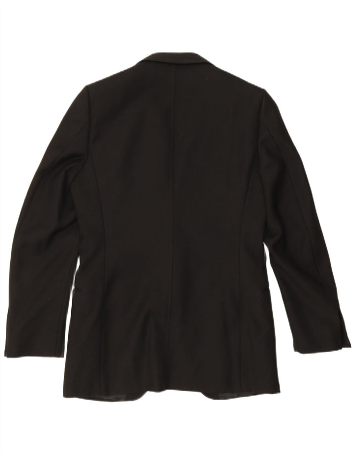 Facis γυναικεία φόρμα 2 τεμαχίων με 1 κουμπί IT 48 Medium W30 L29 Μαύρο μαλλί