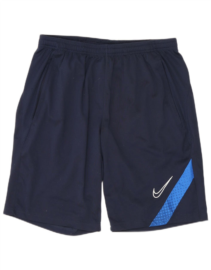 Ανδρικά αθλητικά σορτς Nike Regular Fit Μεγάλα αθλήματα σε μπλε ναυτικό πολυεστέρα