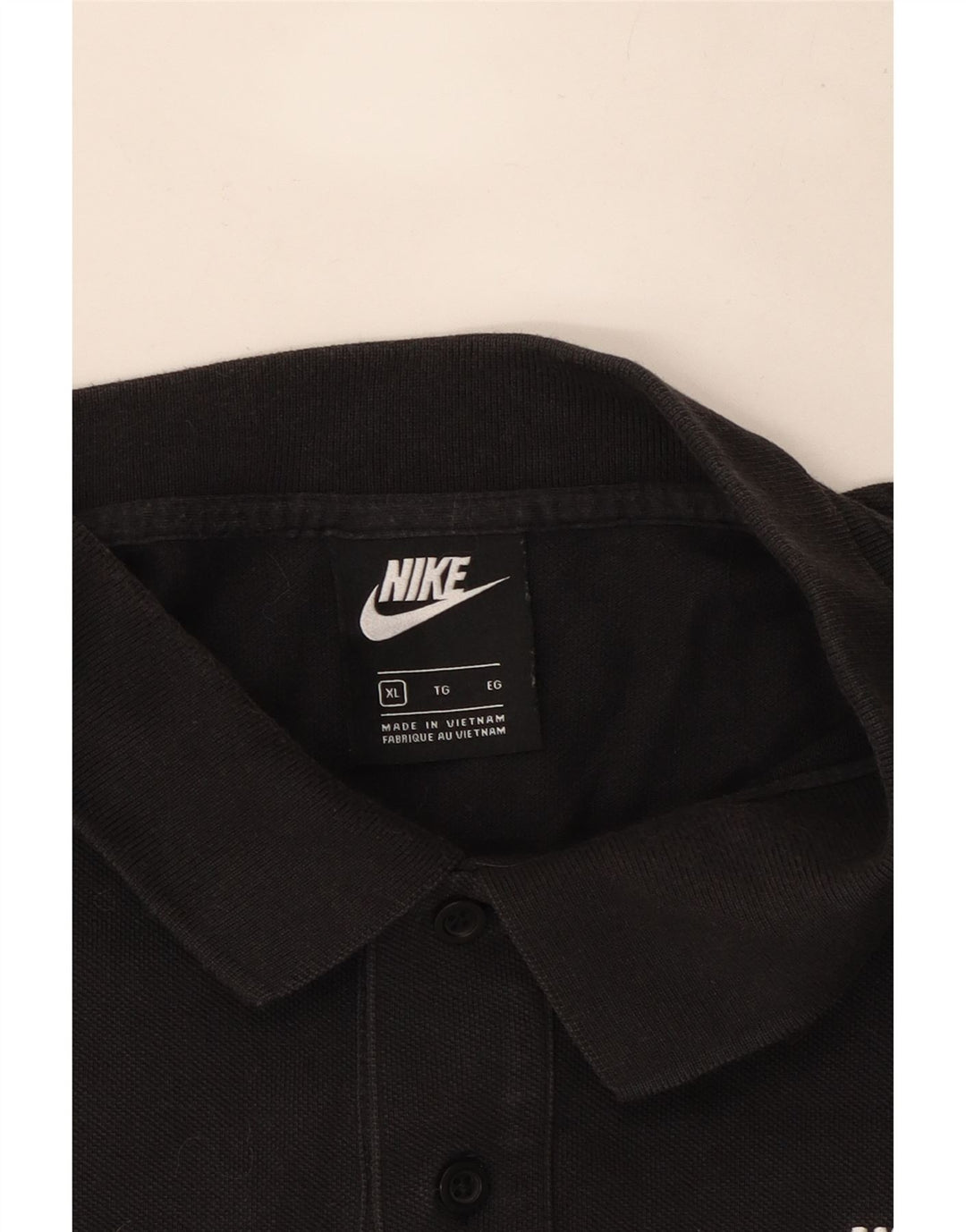 Ανδρικό μπλουζάκι πόλο Nike XL μαύρο