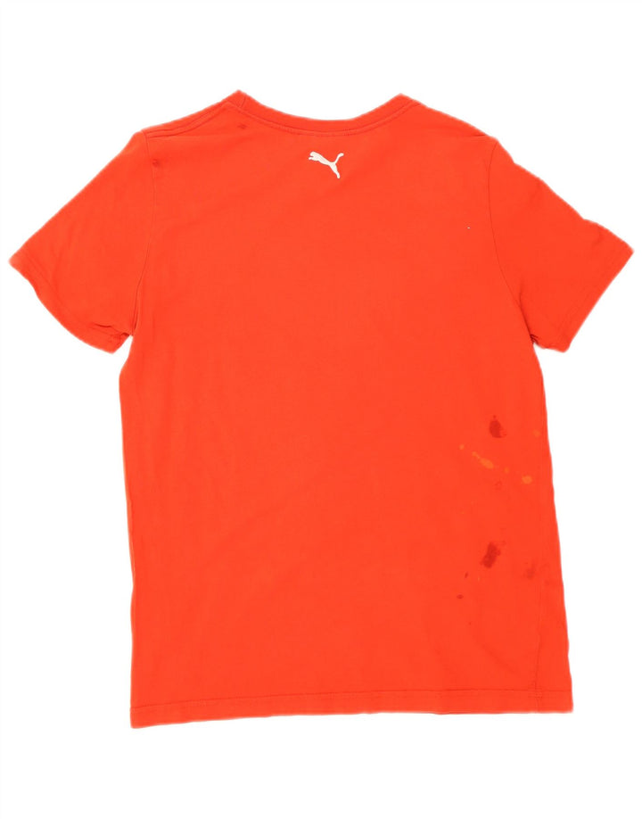 Ανδρικό γραφικό μπλουζάκι Puma Top Medium Red