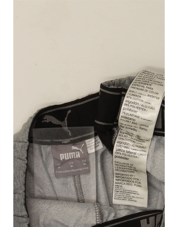 Ανδρικό αθλητικό σορτς Puma, μεσαίο γκρι, βαμβακερό
