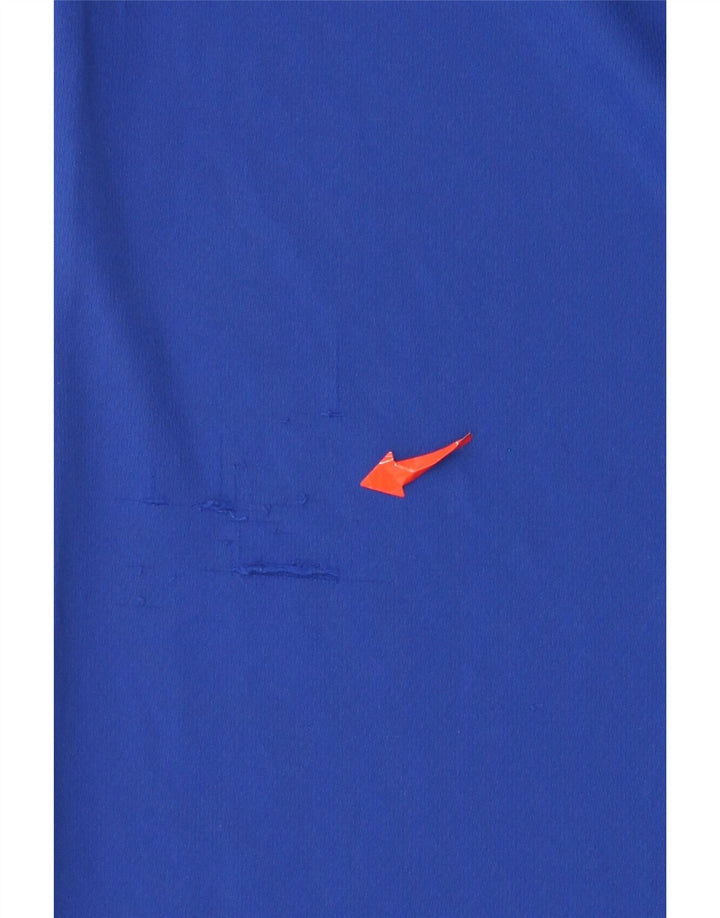 Adidas Ανδρικό T-Shirt Climalite Top 2XL Blue Colourblock Polyester