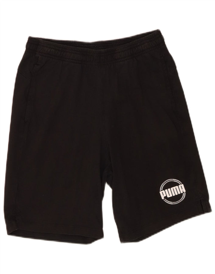 Puma Boys Graphic Sport σορτς 11-12 ετών Μαύρο
