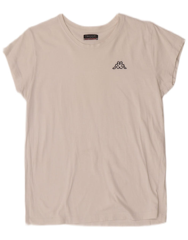 Kappa Girls T-Shirt Top 15-16 ετών 2XL Λευκό