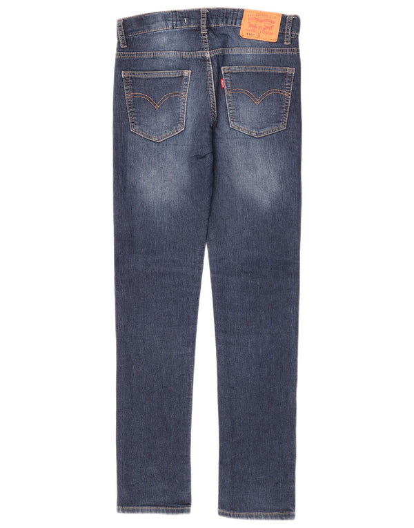 Levi's Boys 510 Skinny Jeans 13-14 ετών W28 L30 Blue