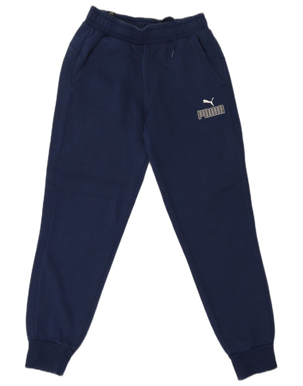Ανδρική αθλητική φόρμα Puma Graphic Παντελόνι Joggers Small Navy Blue