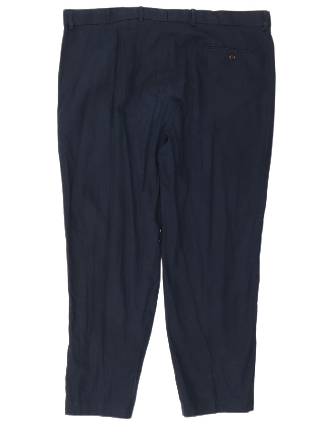 Marks & Spencer Ανδρικό κανονικό παντελόνι Chino W40 L31 Navy Blue Λευκό