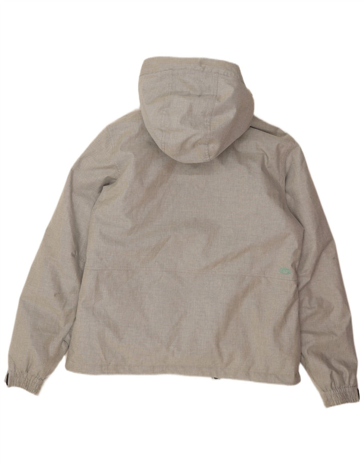 Γυναικείο Animal Windbreaker Jacket UK 16 Large Green Houndstooth Polyester