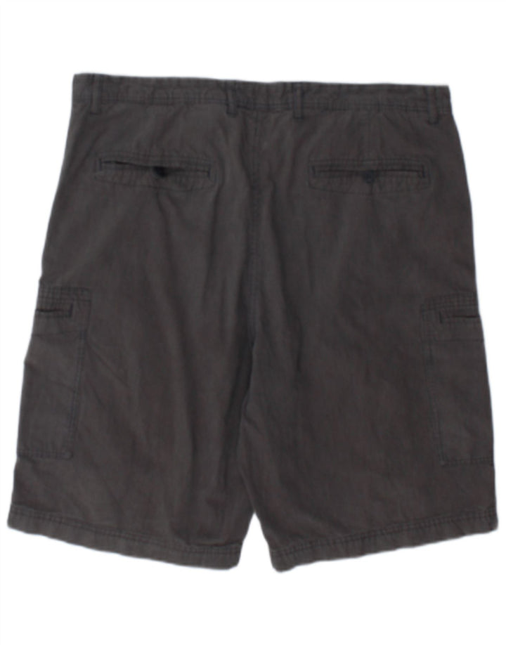 Ανδρικό σορτς Cargo Marks & Spencer W38 XL Γκρι βαμβακερό