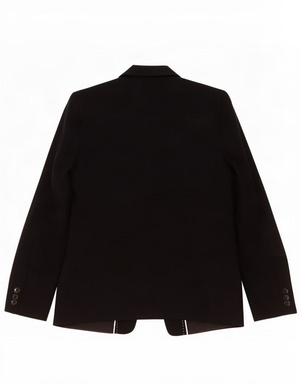 Marks & Spencer Γυναικείο Μπουφάν Blazer με 1 Κουμπί UK 14 Μεσαίο Μαύρο Πολυεστέρας