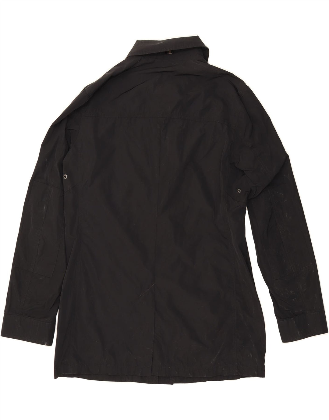 TOMMY HILFIGER Mens Windbreaker Jacket UK 40 Large Black Polyester Vintage Tommy Hilfiger and Second-Hand Tommy Hilfiger from Messina Hembry 