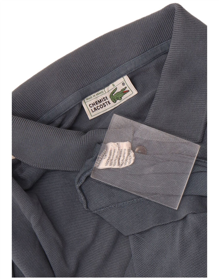 Ανδρικό πουκάμισο πόλο Lacoste 6 XL Γκρι βαμβακερό