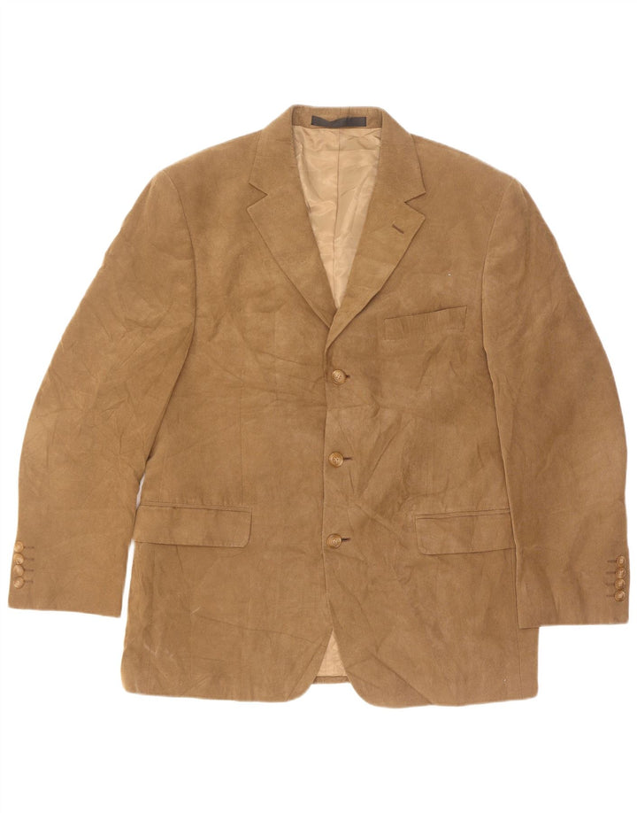Marks & Spencer Ανδρικό σακάκι κοτλέ σακάκι με 3 κουμπιά UK 40 Medium Beige