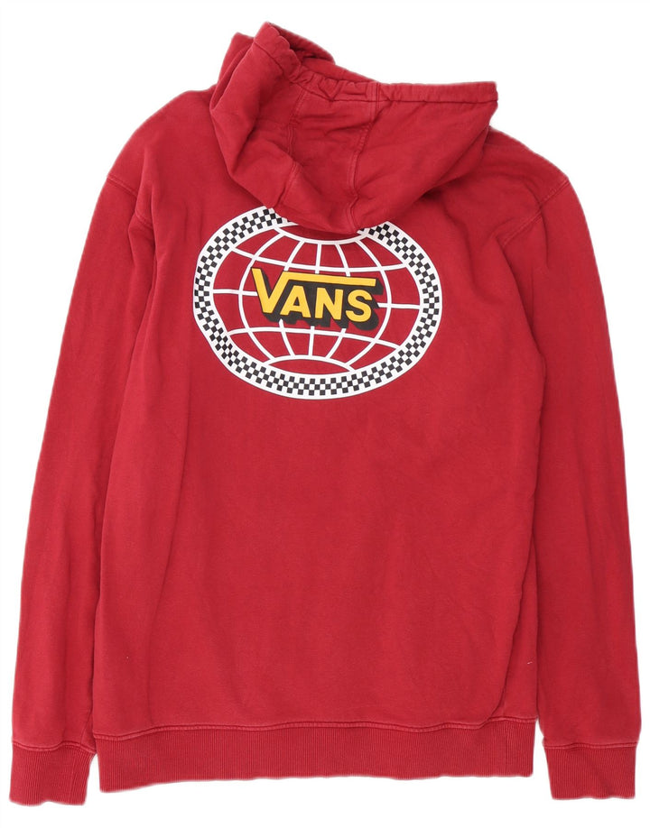 Ανδρικό Vans Graphic Hoodie Jumper Μεσαίο κόκκινο βαμβακερό
