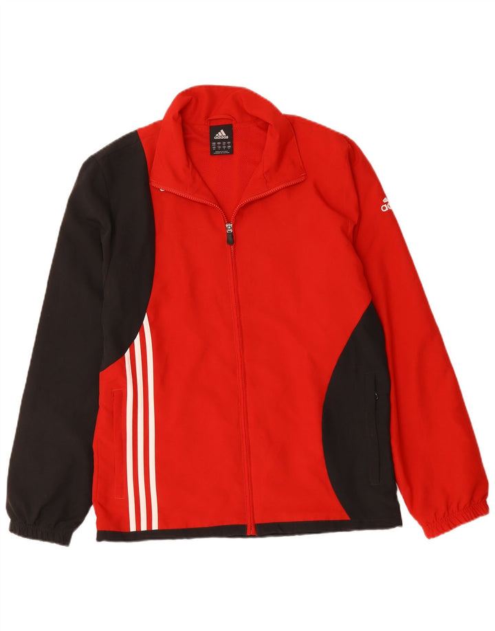 Ανδρική φόρμα ADIDAS Top Jacket UK 36/38 Small Red Colourblock Polyester