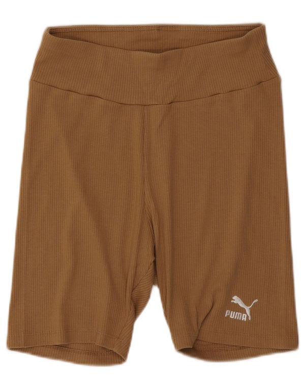 Γυναικείο αθλητικό σορτς Puma UK 14 Μεγάλο Μπεζ βαμβακερό