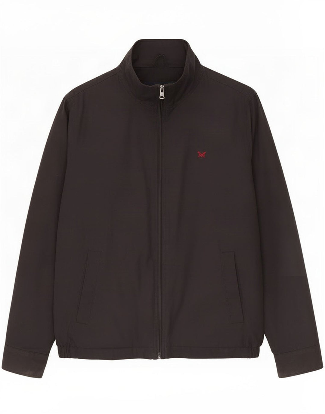 Crew Clothing Ανδρικό Bomber Jacket UK 38 Medium Black Cotton