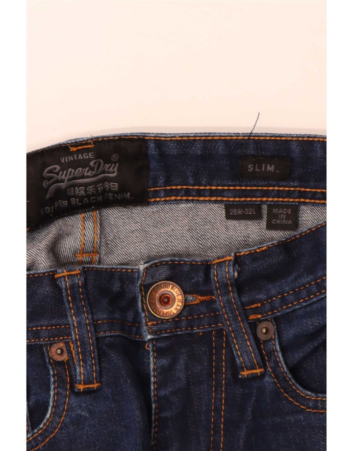 Superdry Γυναικείο Corporal Slim Jeans W28 L28 Navy Blue