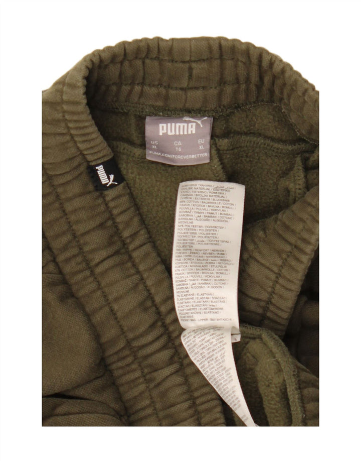 Ανδρική φόρμα PUMA Παντελόνι Joggers XL Πράσινο Βαμβακερό