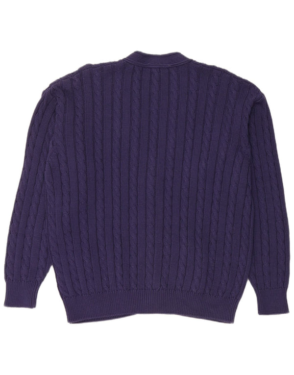 Ανδρική ζακέτα Sevres IT 50 Medium Navy Blue Cotton