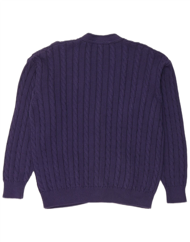 Ανδρική ζακέτα Sevres IT 50 Medium Navy Blue Cotton