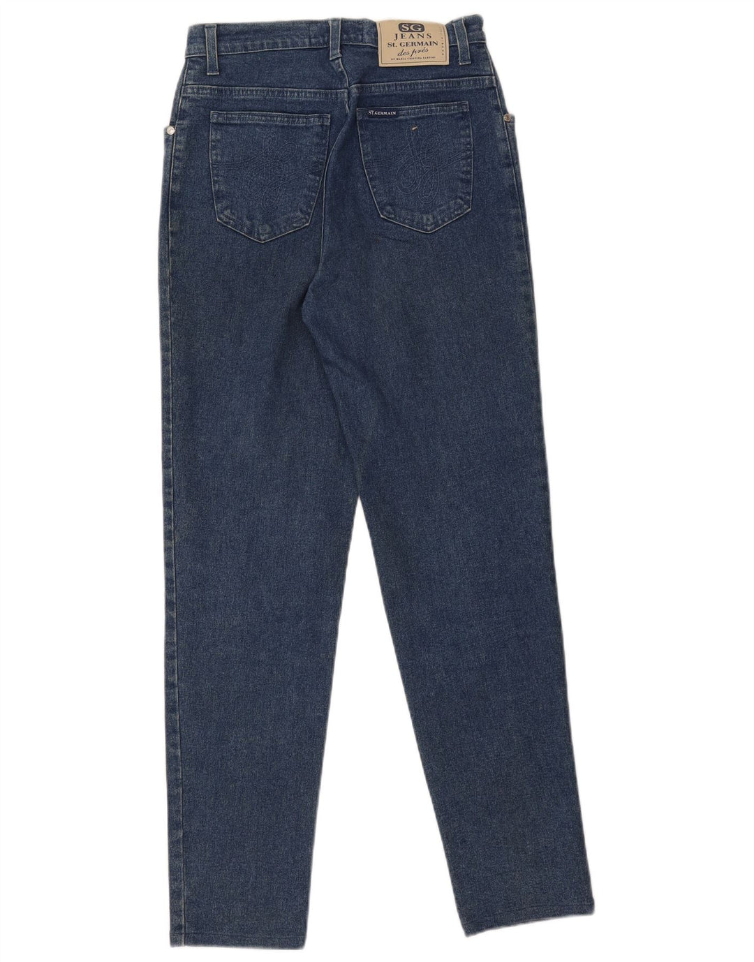 St. Germain Γυναικείο τζιν κωνικό IT 44 Medium W27 L29 Μπλε βαμβακερό