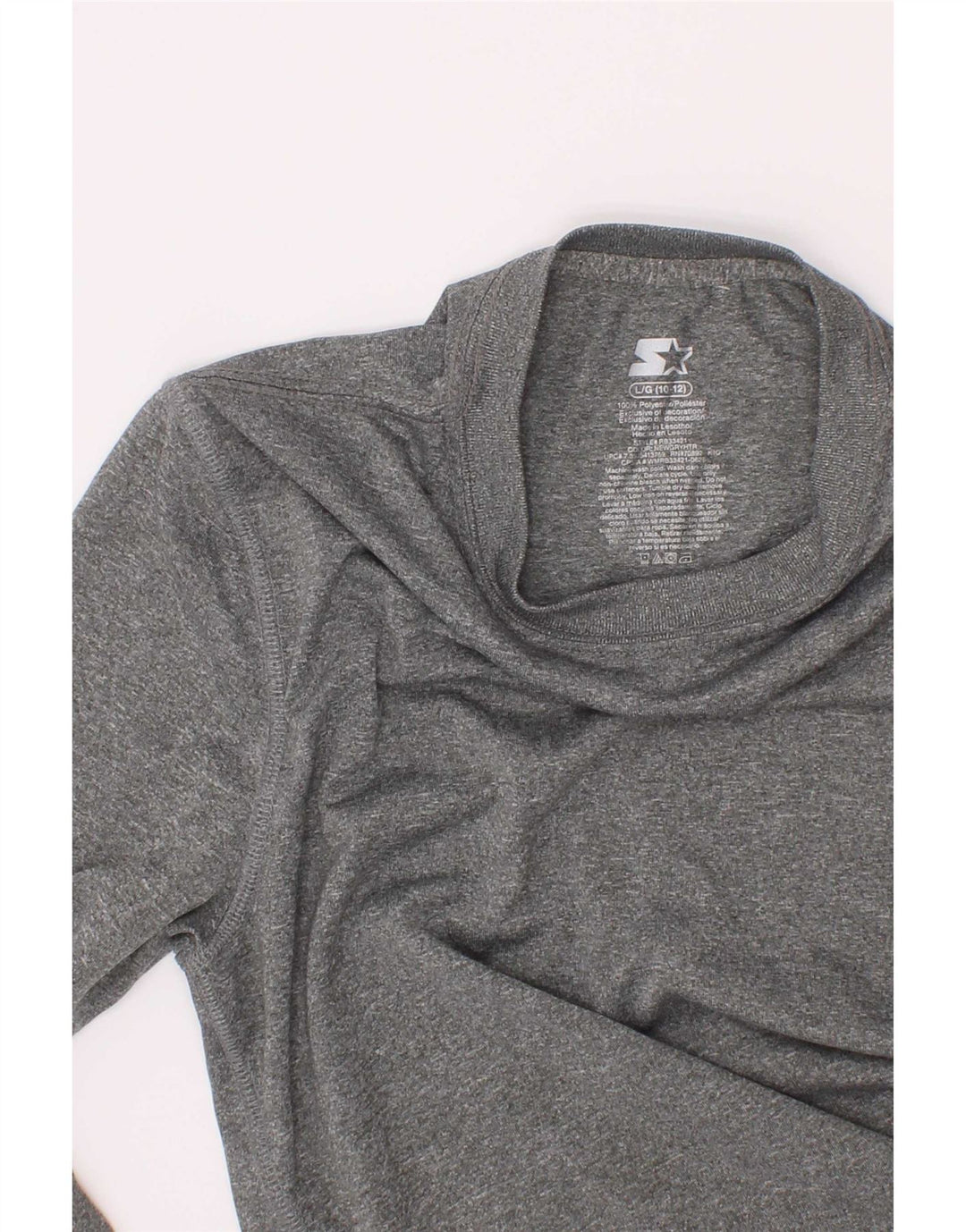 Μακρυμάνικο Starter Boys 10-11 Years Large Grey Flecked Polyester