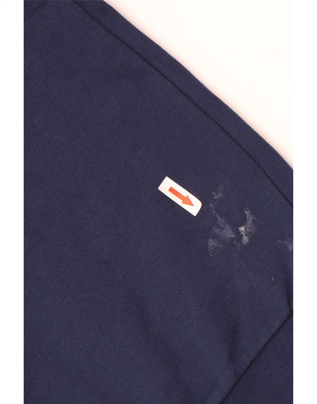 Ανδρικό γραφικό φούτερ Adidas Jumper Small Navy Blue από βαμβακερό
