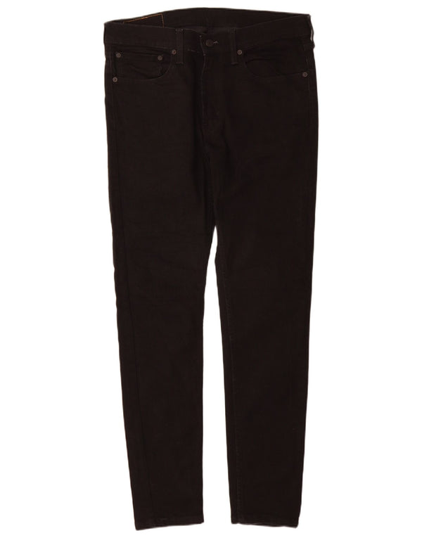 Levi's Mens 519 Hi-ball Super Skinny Jeans W34 L30 Μαύρο βαμβακερό
