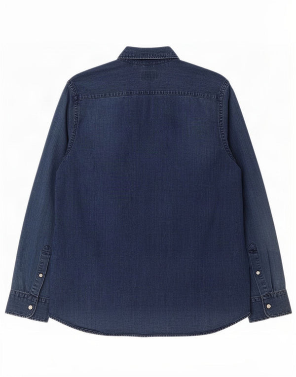 Ανδρικό τζιν πουκάμισο Levi's 2XL μπλε βαμβακερό