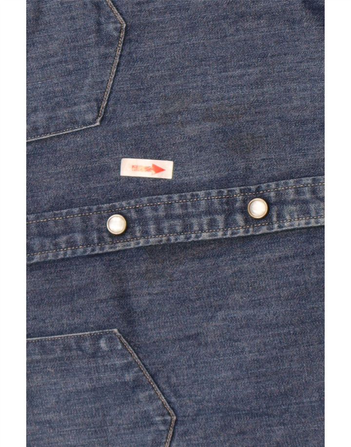 Ανδρικό τζιν πουκάμισο Levi's μεγάλο μπλε