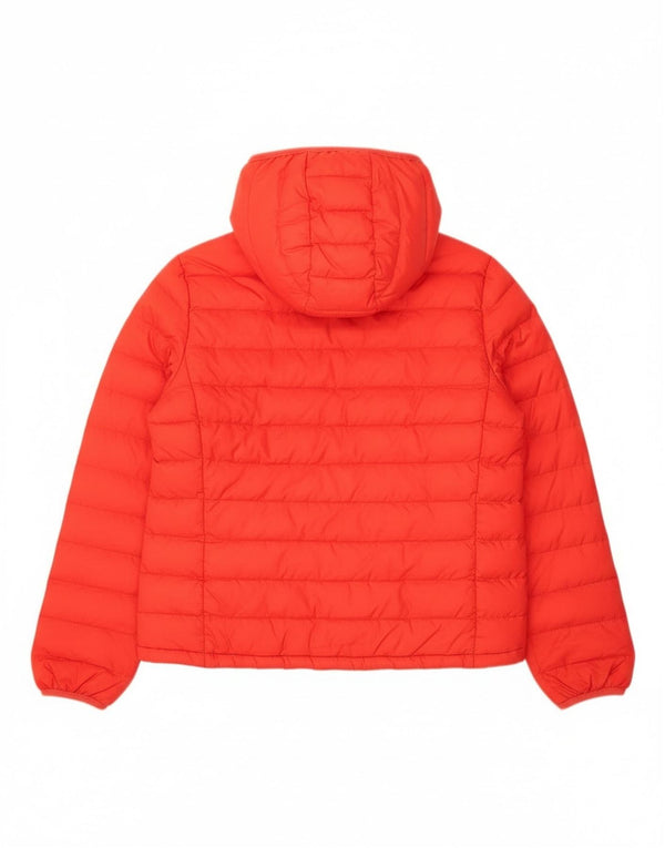 Γυναικείο μπουφάν με κουκούλα Levi's UK 16 Large Red Polyester