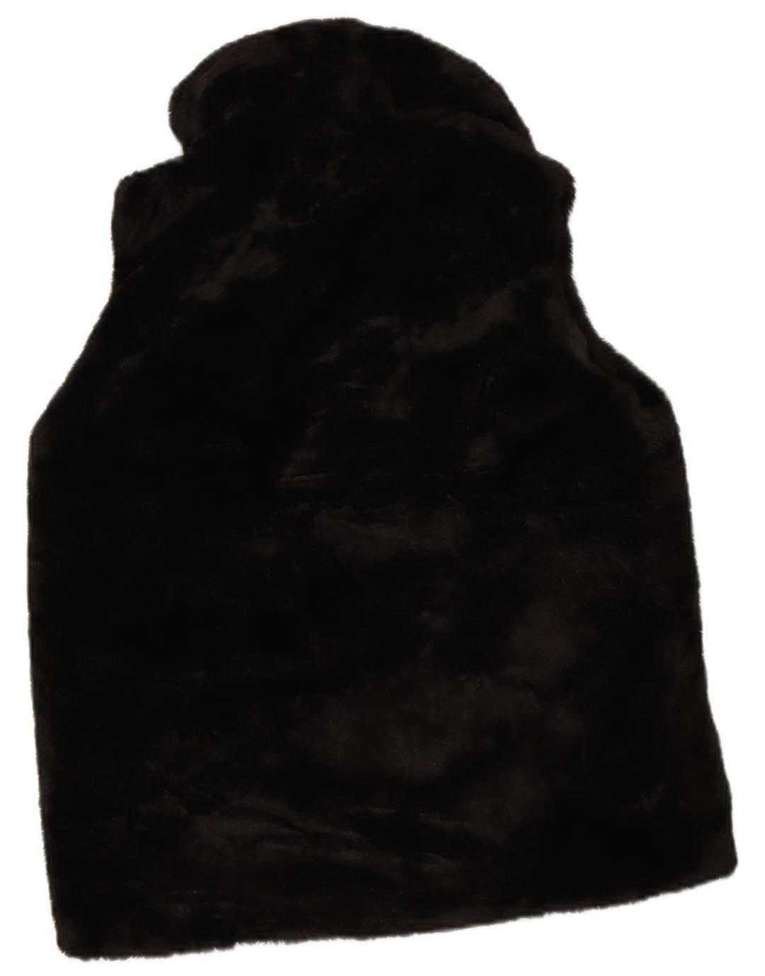 M&Co Γυναικεία Faux Fur Gilet UK 12 Medium Black Polyester
