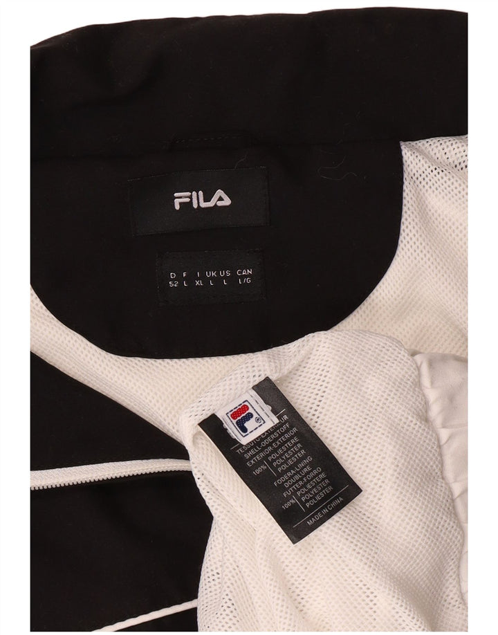 Ανδρική φόρμα Fila Top Jacket Large Off White Colourblock Polyester
