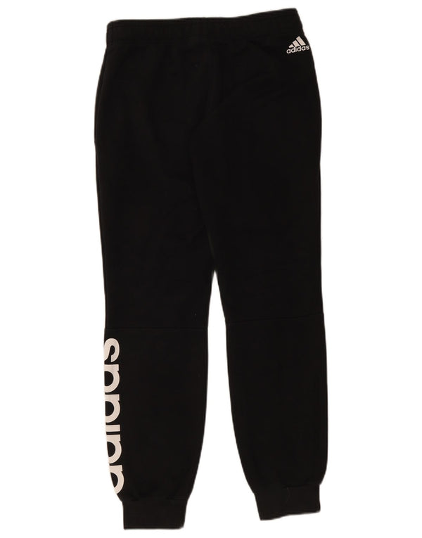 Adidas Γυναικεία φόρμα αθλητικής φόρμας γραφικά Joggers UK 8/10 Small Black Sports
