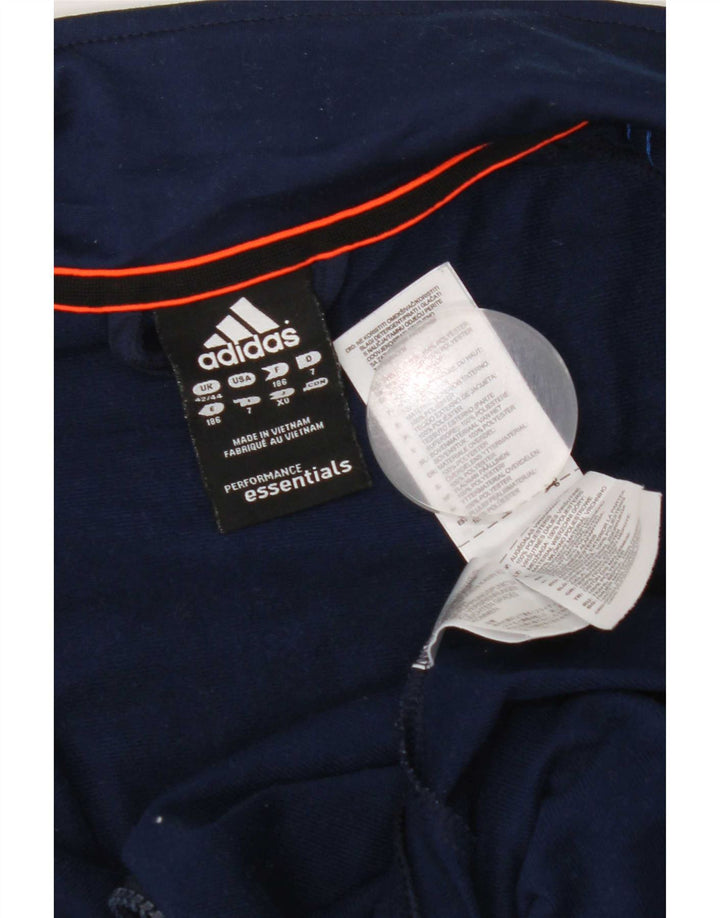 Ανδρική φόρμα Adidas Top Jacket UK 42/44 Large Navy Blue Polyester