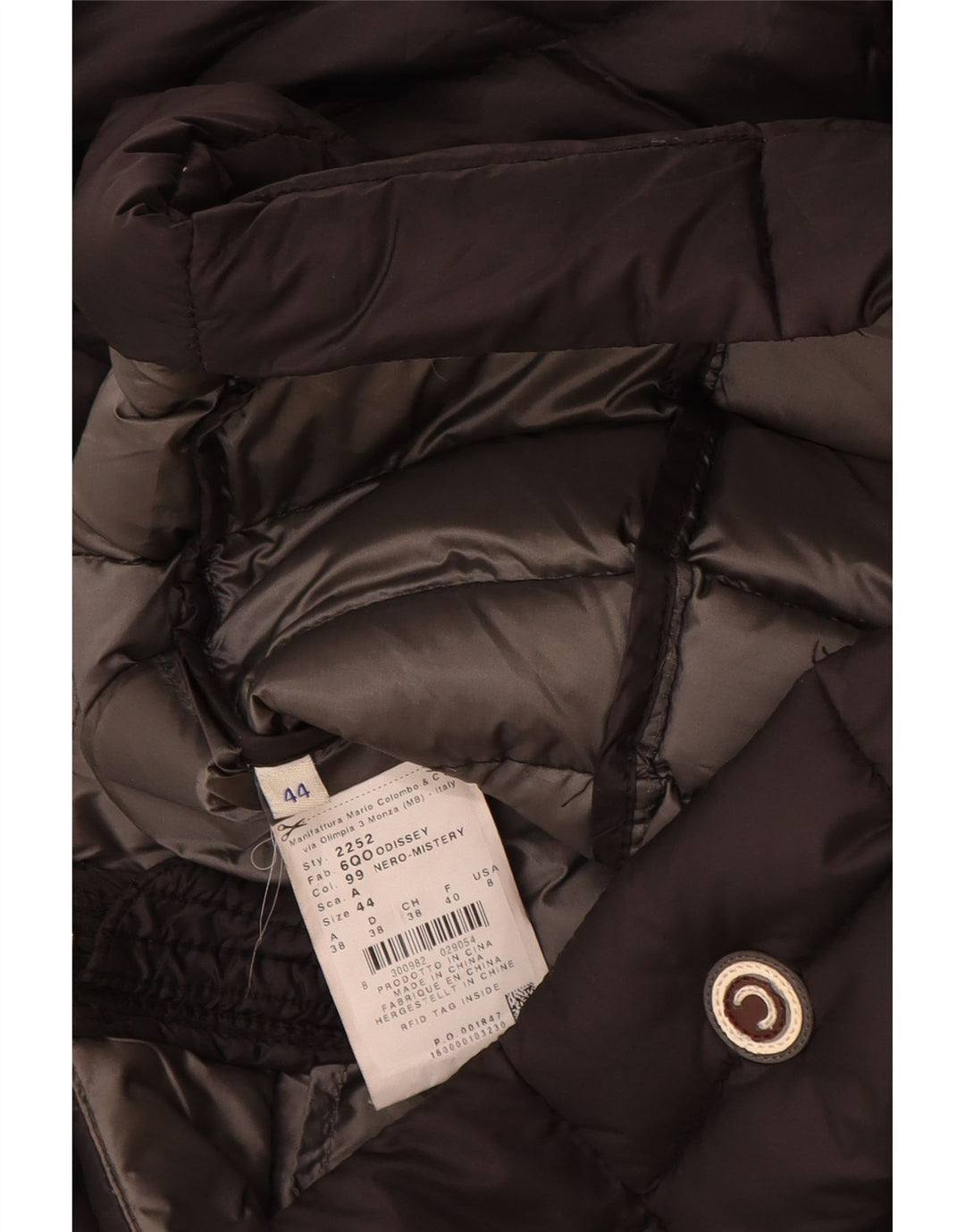 Γυναικείο μπουφάν με κουκούλα COLMAR IT 44 Medium Black Polyamide