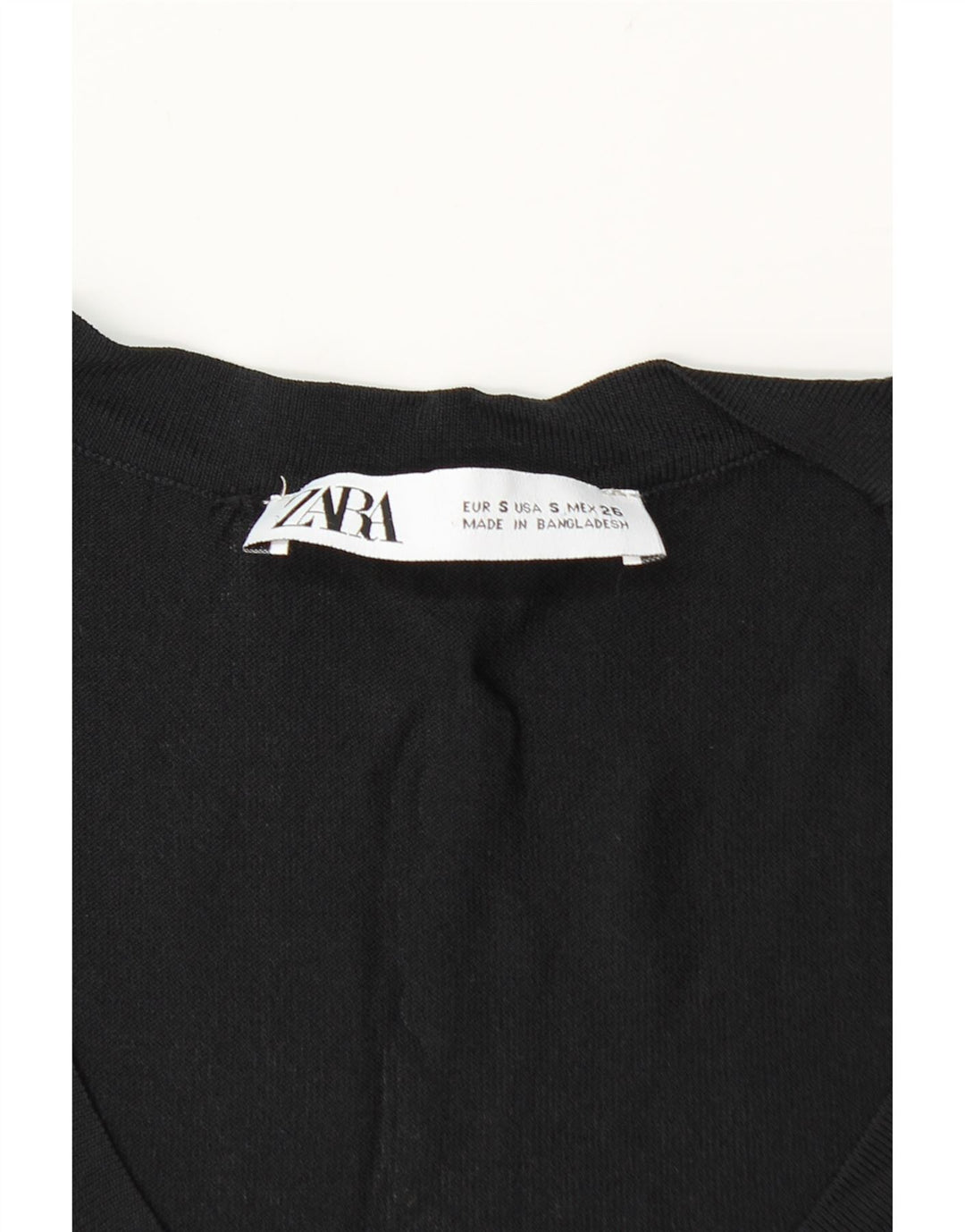 Zara Γυναικείο Γιλέκο Τοπ UK 8 Small Black