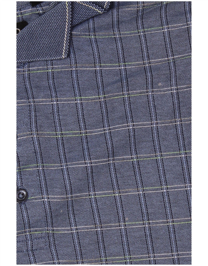 Ανδρικό μπλουζάκι πόλο IZOD μεγάλο μπλε βαμβακερό