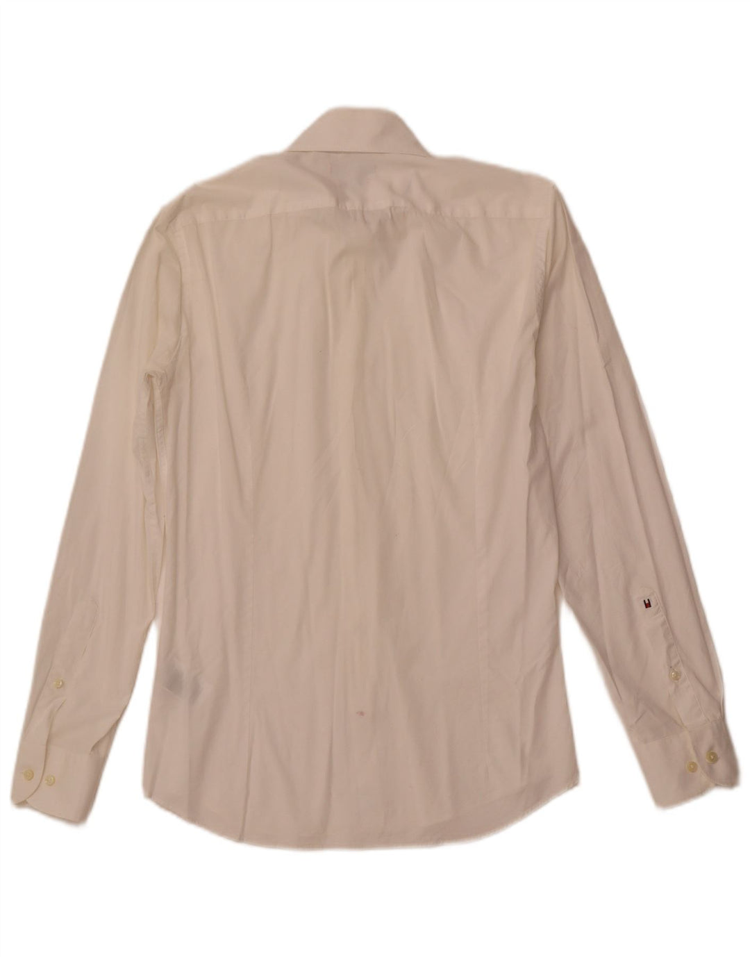 Ανδρικό πουκάμισο Tommy Hilfiger tailored size 37 14 1/2 Small Off White βαμβακερό
