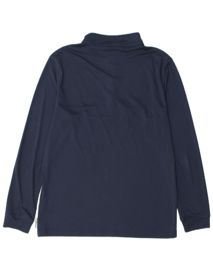 Ανδρική φόρμα πουλόβερ με φερμουάρ Dkny Top Small Navy Blue Colourblock