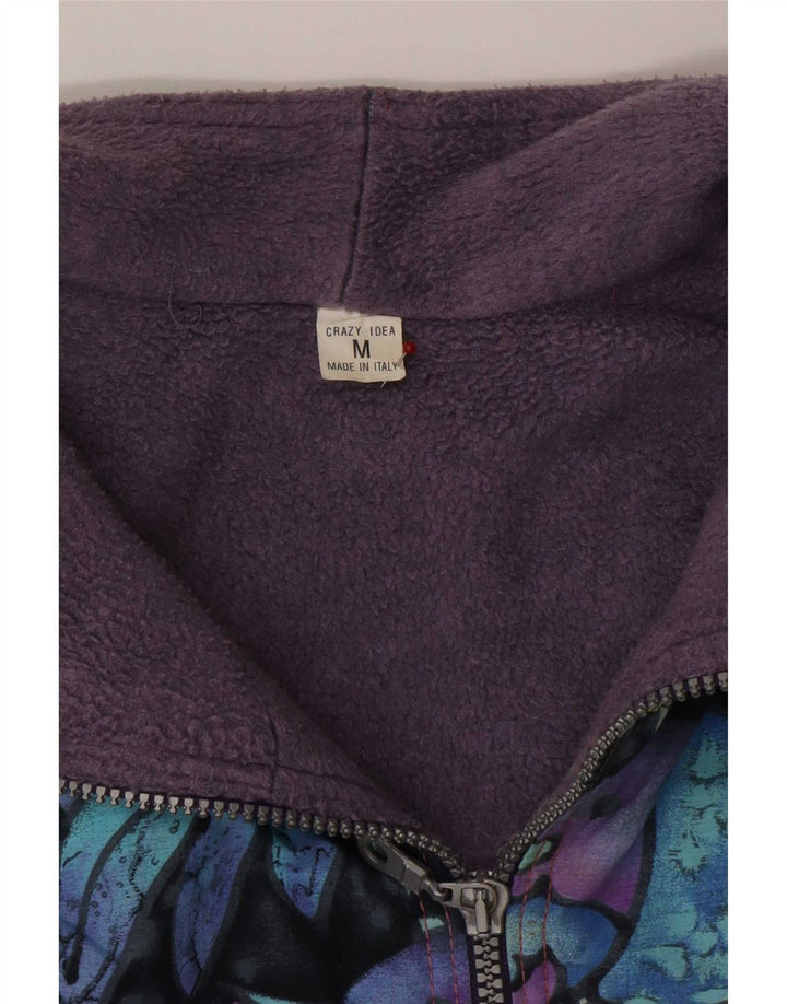 Vintage Ανδρικό Μπουφάν Windbreaker UK 38 Medium Πολύχρωμο Γεωμετρικό
