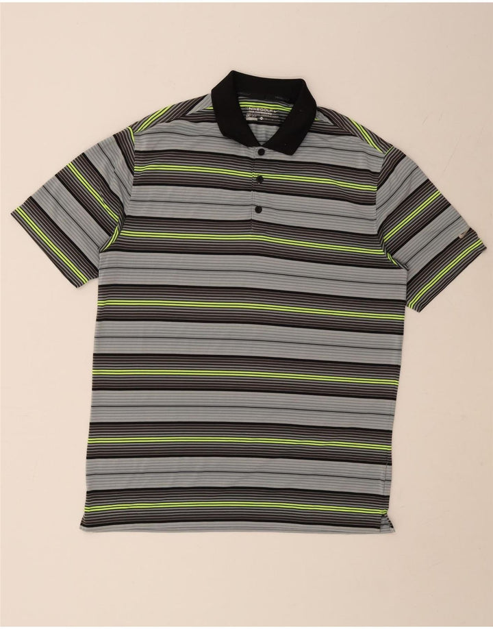 Ανδρικό μπλουζάκι Nike Dri Fit Polo μεσαίο πολύχρωμο ριγέ
